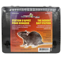 Station d'appâts à souris sécuritaire pour les enfants et animaux domestiques