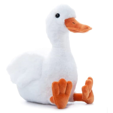 Peluche Canard blanc 12po