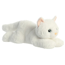 Peluche Chat blanc 8po