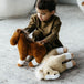 Peluche Cheval Chestnut debout 12po 2