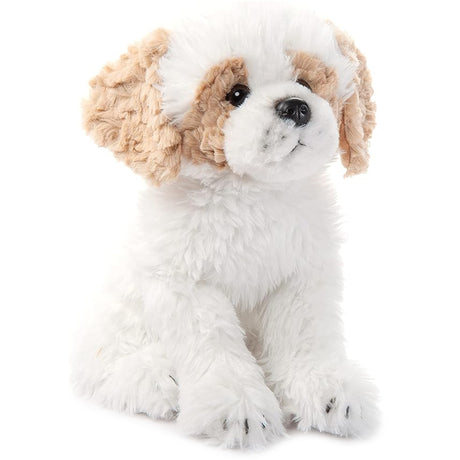 Peluche Chien Bichon frisé 12po