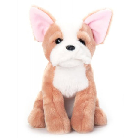 Peluche Chien Bulldog Français 9po