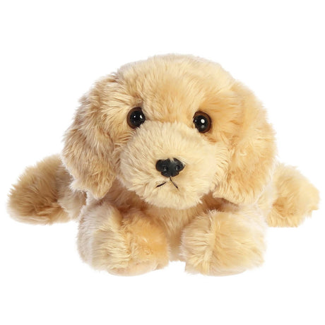 Peluche Chien Labrador blond 8po