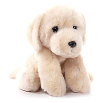Peluche Chien Labrador blond 9po
