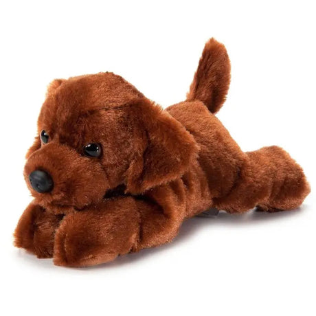 Peluche Chien Labrador brun 8po