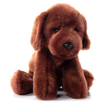 Peluche Chien Labrador brun 9po