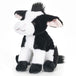 Peluche Vache Holstein 12po