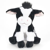 Peluche Vache Holstein 12po