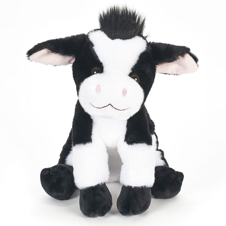 Peluche Vache Holstein 12po