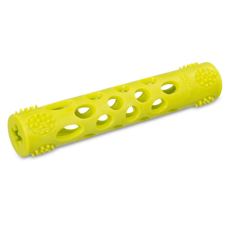 Messy Mutts Bâton Huff'n Puff en caoutchouc vert 10po