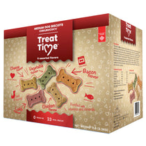 Assortiment de biscuits Treat Time pour chiens 5 saveurs