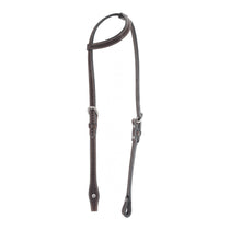 Headstall avec oreille - Dark brown