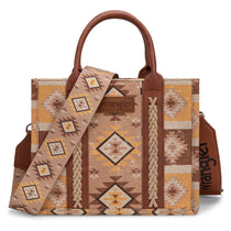 Wrangler sac tote crossbody Aztec | Brun et crème