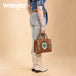 Wrangler sac tote crossbody Aztec | Brun et turquoise