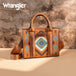 Wrangler sac tote crossbody Aztec | Brun et turquoise