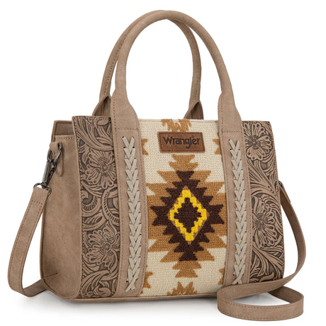 Wrangler sac tote crossbody Aztec | Tan