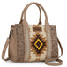 Wrangler sac tote crossbody Aztec | Tan