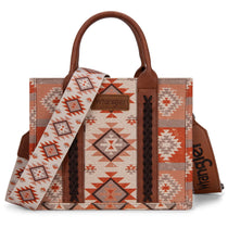 Wrangler sac tote crossbody Aztec | Orange et crème