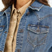 Wrangler veste Dark Denim Jean Classique pour femme L