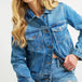 Wrangler veste Light Denim Jean pour femme M