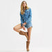 Wrangler veste Light Denim Jean pour femme M