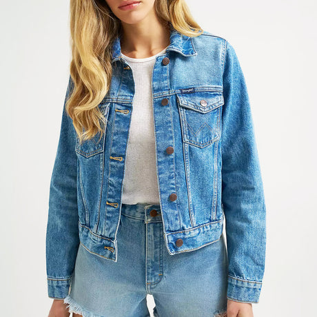 Wrangler veste Light Denim Jean pour femme M