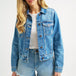Wrangler veste Light Denim Jean pour femme M