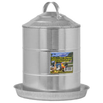 Abreuvoir en métal galvanisé pour volailles 3 gal