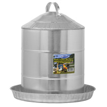Abreuvoir en métal galvanisé pour volailles 5 gal