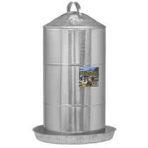 Abreuvoir en métal galvanisé pour volailles 8 gal