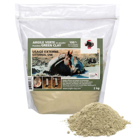 Argile verte en poudre - Usage externe 2kg