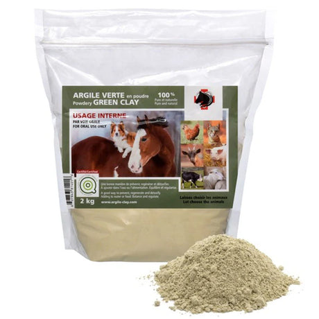 Argile verte en poudre - Usage interne 2kg
