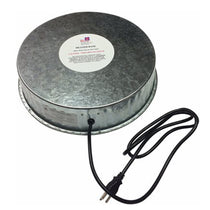 Base chauffante pour abreuvoir à volaille