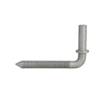 Gond boulon coudé ¾" x 6" vissable