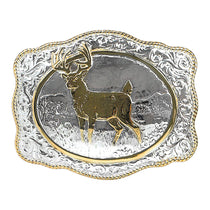 Buckle de ceinture Crumrine White Tail Deer