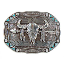 Buckle de ceinture Nocona Bull Skull