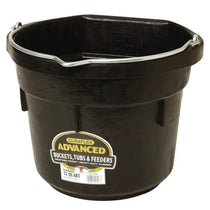 Chaudière en caoutchouc ultra robuste à dos plat 11.4L