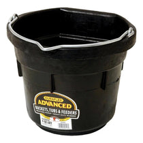 Chaudière en caoutchouc ultra robuste à dos plat 7.6L