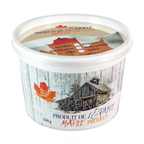 Contenant de plastique pour produit d'érable 250 g
