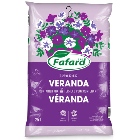 Terreau pour contenant Véranda FAFARD 25L