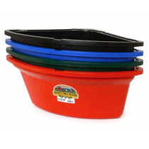 Mangeoire de plastique en coin 26 quart | Couleurs multiples