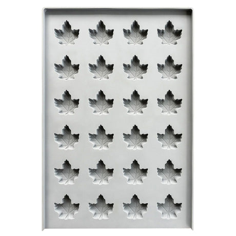 Moule en silicone feuille d'érable 24 cavités