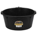 Mangeoire ronde en caoutchouc ultra robuste avec anneaux d'attache 24.6L