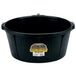 Mangeoire ronde en caoutchouc ultra robuste avec anneaux d'attache 24.6L