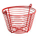 Panier à œuf rouge