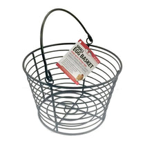 Petit panier à œufs en métal