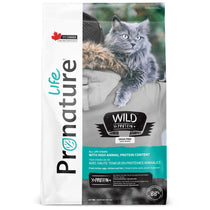 Pronature Life nourriture sèche WILD +protéines pour chats | 1.8kg