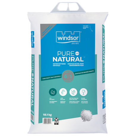 Sel adoucisseur d'eau PURE & NATURAL Windsor 18.1kg