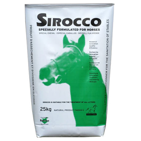 Sirocco Conditionneur de litière pour chevaux 25kg
