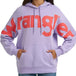Hoodie Wrangler bold logo Lilas - XS